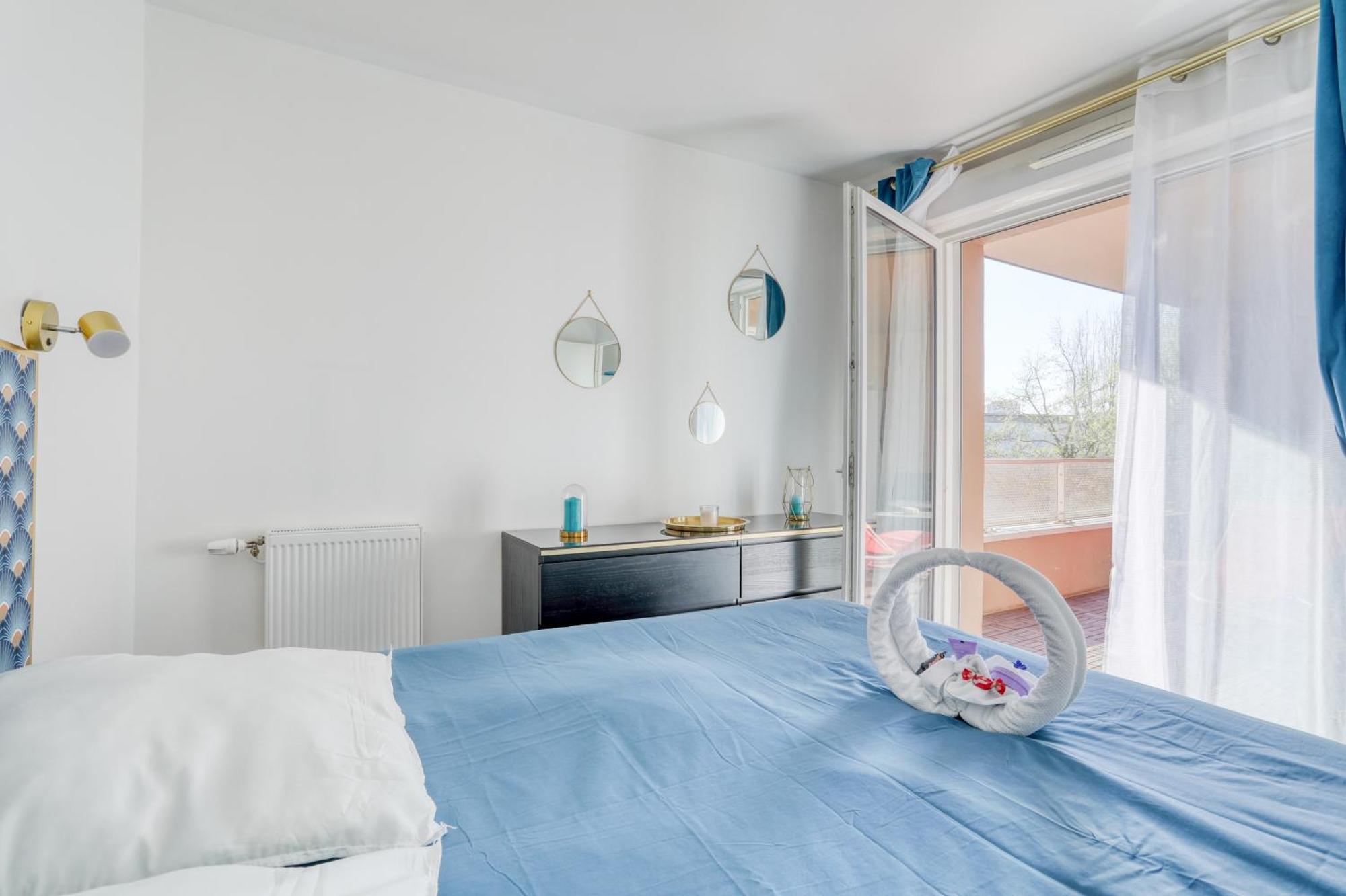 "Le Serenity ", Appartement Spacieux ,Balcon, Parking Prive Gratuit, Netflix, Proche Cdg Et Stade De France Stains Εξωτερικό φωτογραφία