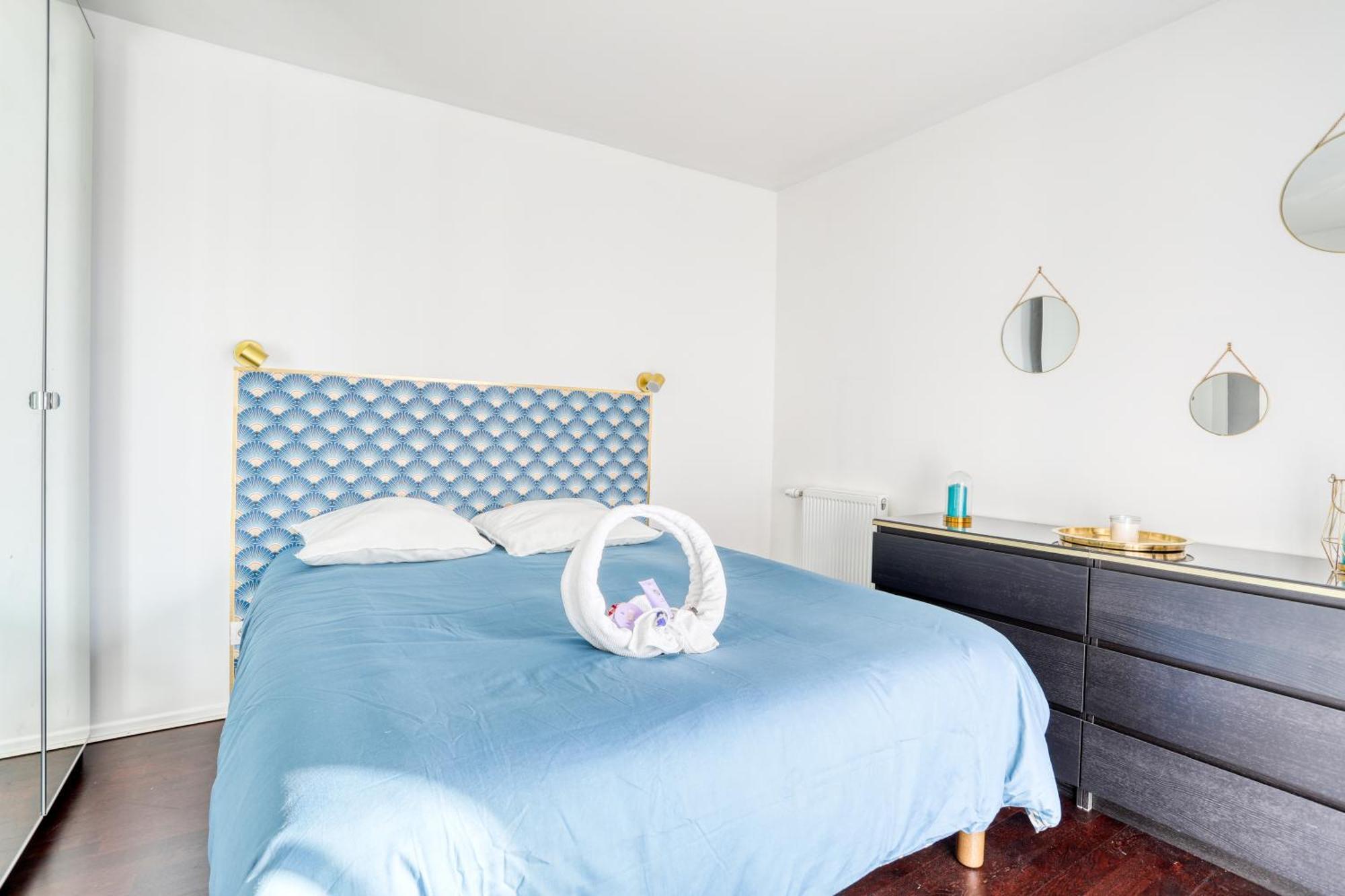"Le Serenity ", Appartement Spacieux ,Balcon, Parking Prive Gratuit, Netflix, Proche Cdg Et Stade De France Stains Εξωτερικό φωτογραφία